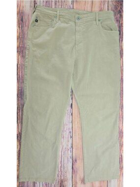 AG Adriano Goldschmeid Mens Everett Khaki Pants Size 36x28